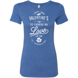 Valentine's Day Women's Triblend T-Shirt