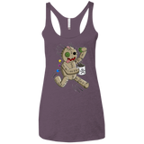 Voodoo Coffee Runner Women's Triblend Racerback Tank