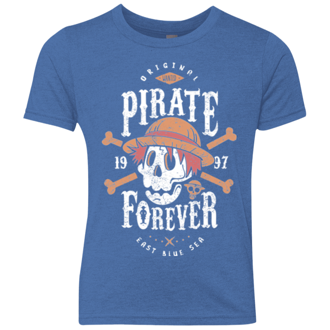 Wanted Pirate Forever Youth Triblend T-Shirt