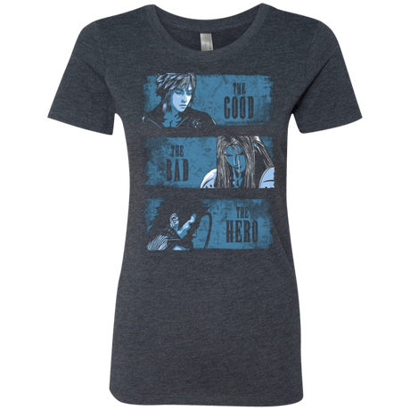 The Good the Bad and the Hero Women's Triblend T-Shirt