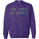 We came in peace Crewneck Sweatshirt