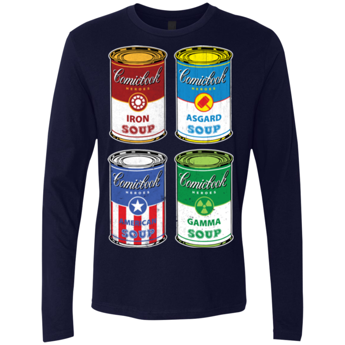 Soup Assemble Men's Premium Long Sleeve