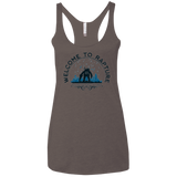 Welcome to Rapture Women's Triblend Racerback Tank