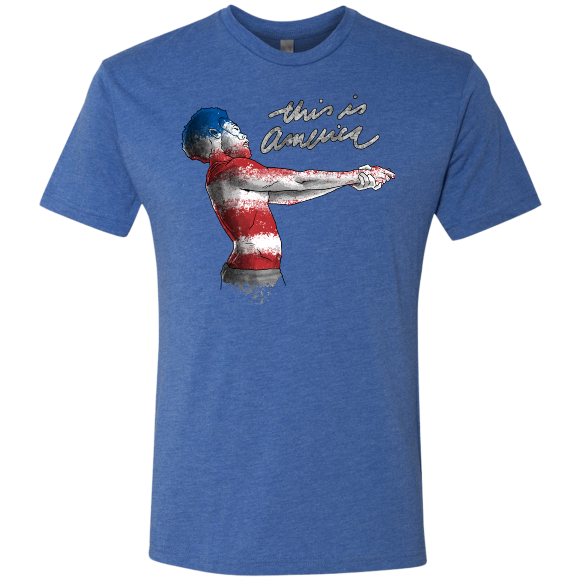 America Men's Triblend T-Shirt