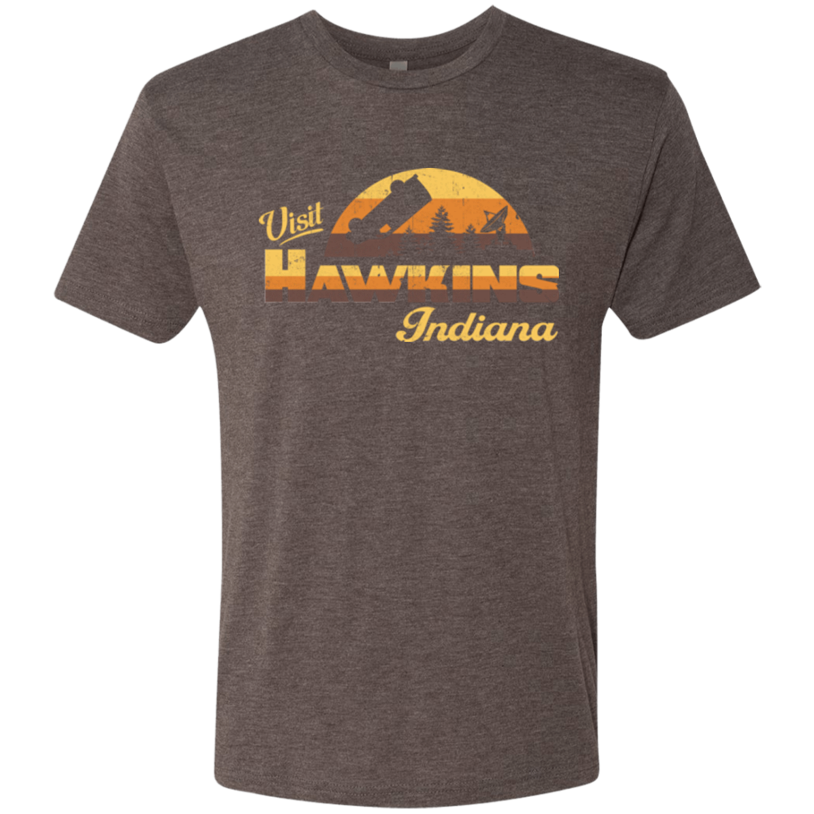 Visit Hawkins Men's Triblend T-Shirt