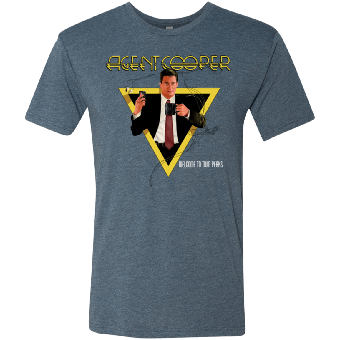 Agent Cooper Men's Triblend T-Shirt