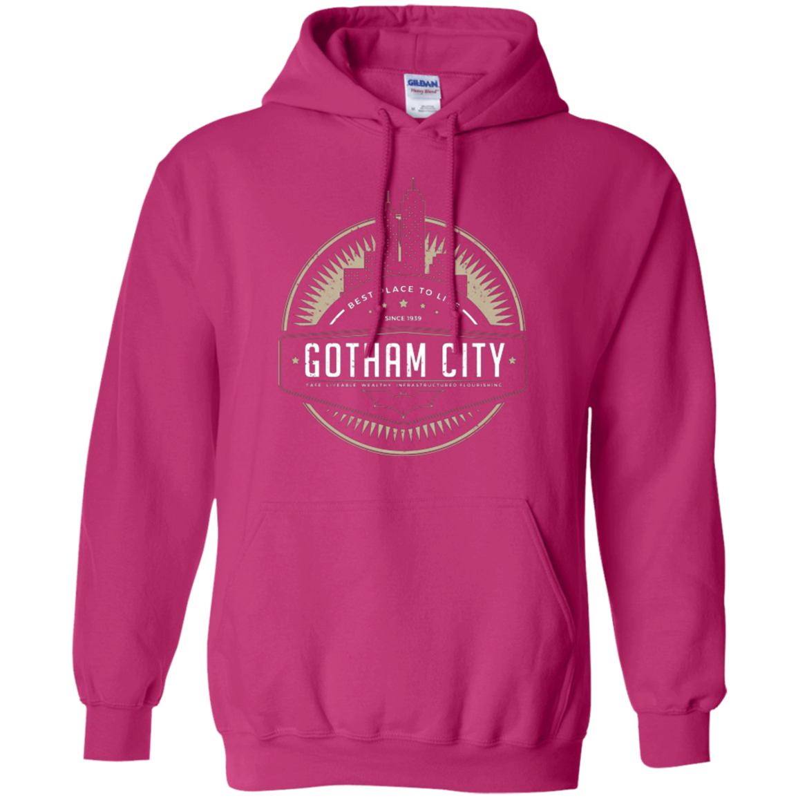 Best Place To Live Pullover Hoodie