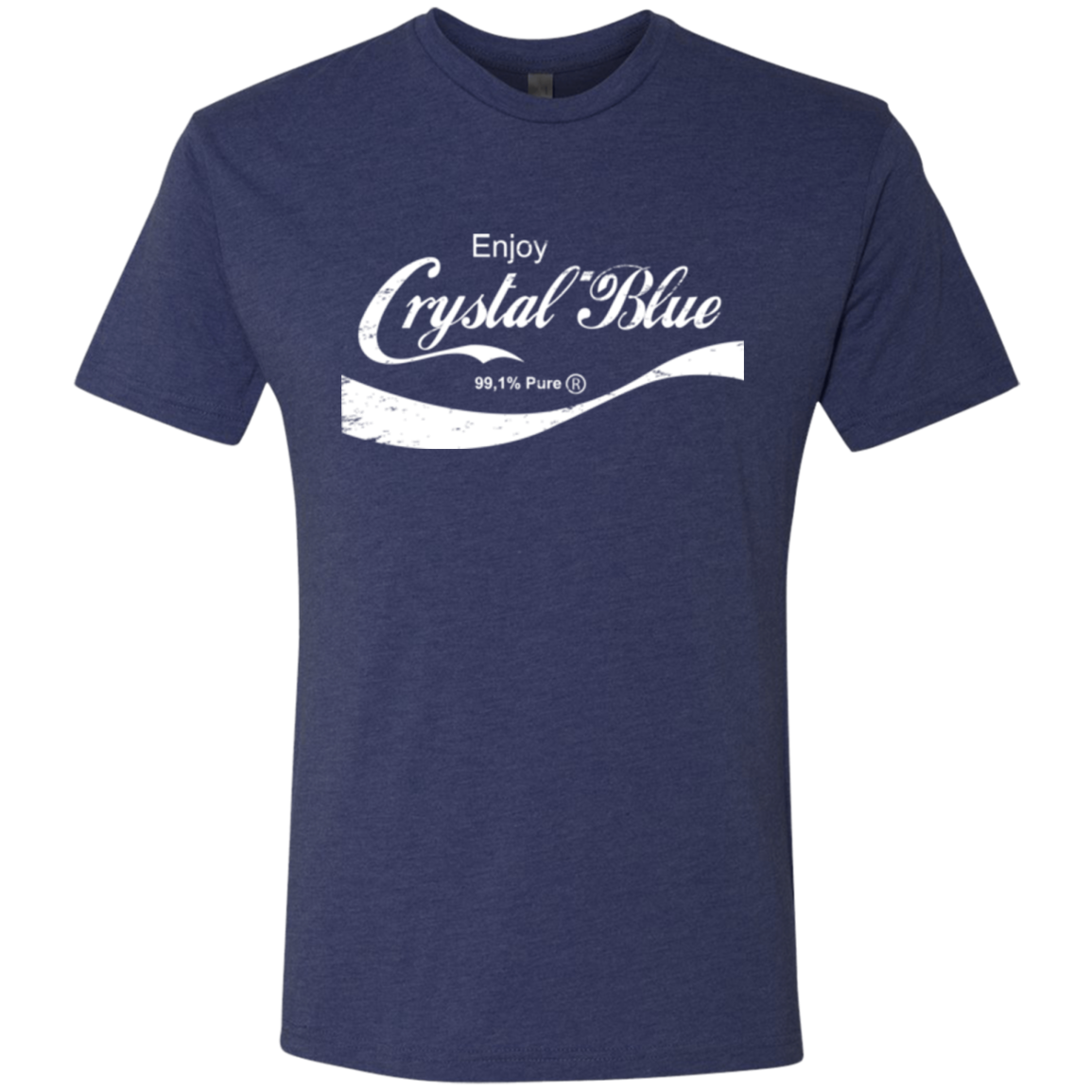 Crystal Blue Coke Men's Triblend T-Shirt