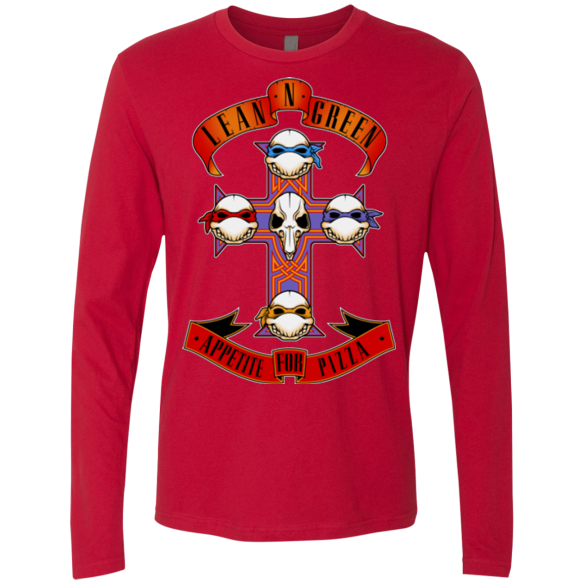 APPETITE FOR PIZZA Men's Premium Long Sleeve