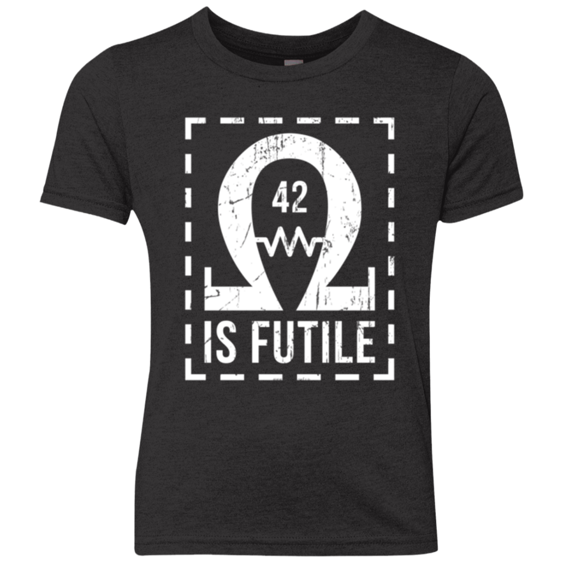 Resistance is Futile Youth Triblend T-Shirt