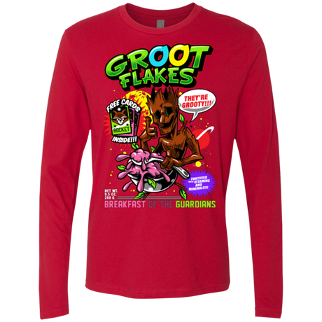 Groot Flakes Men's Premium Long Sleeve