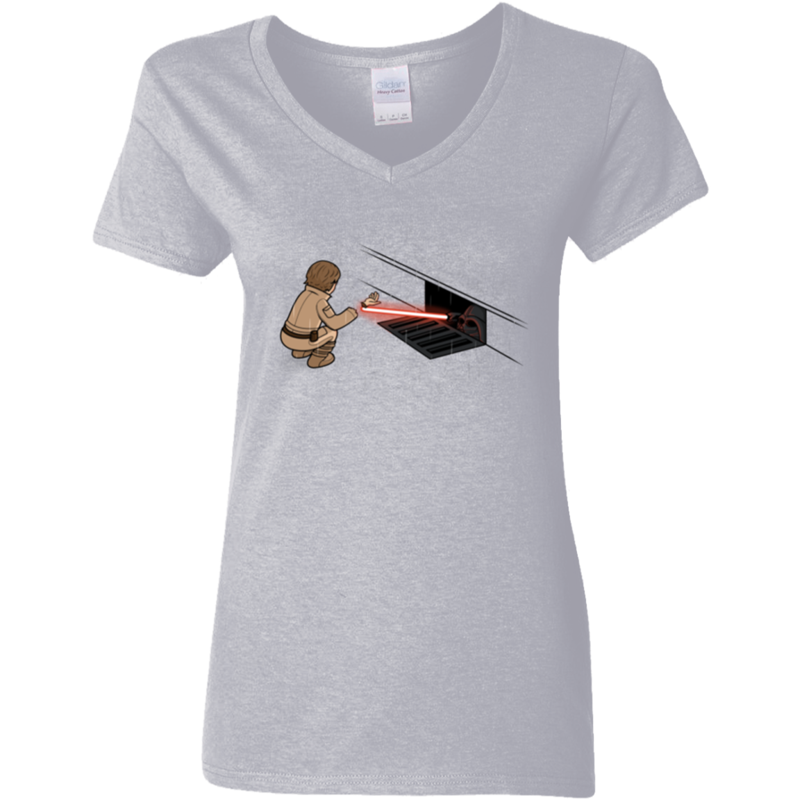 The Dark Sewer Women's V-Neck T-Shirt