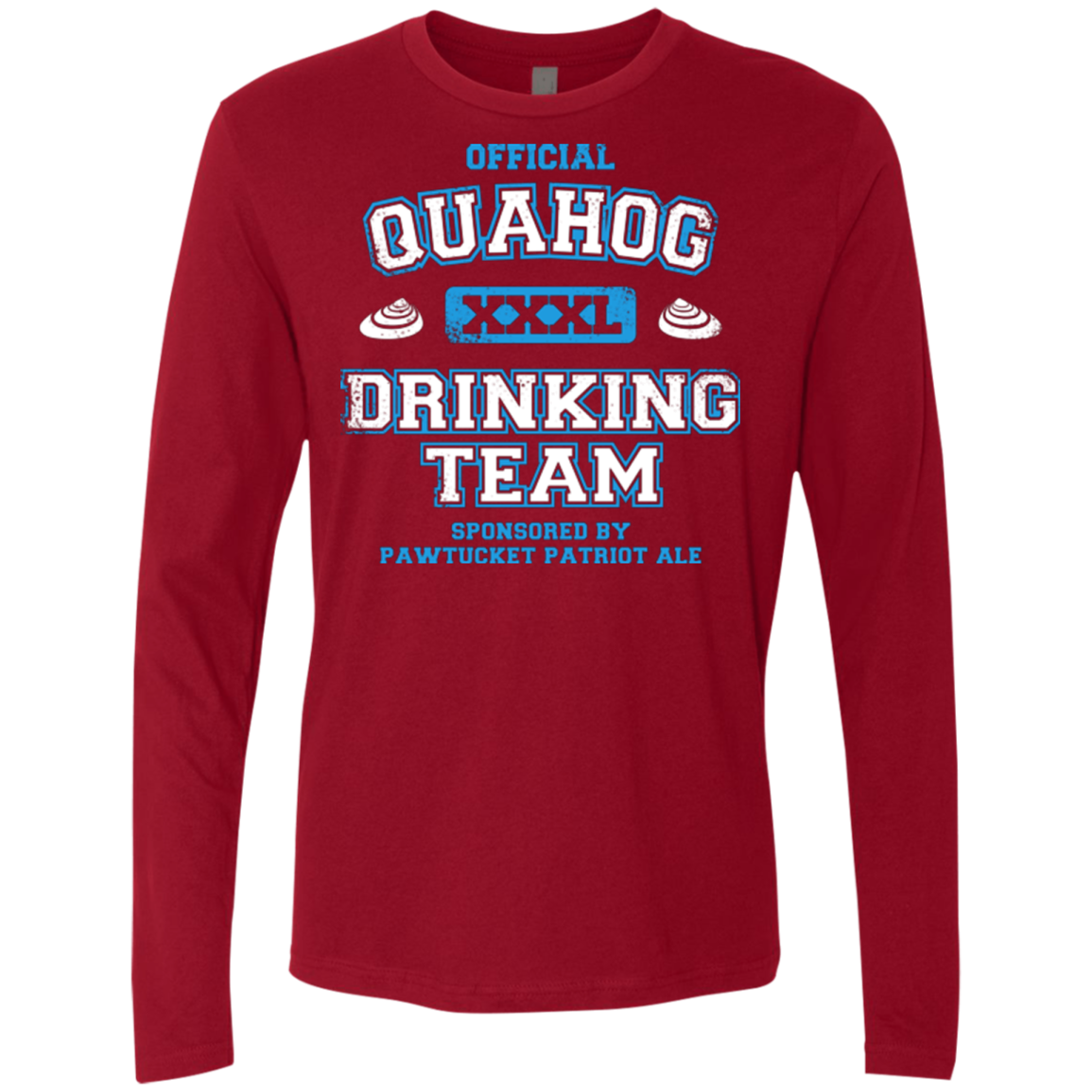 Quahog Drinking Team Men's Premium Long Sleeve