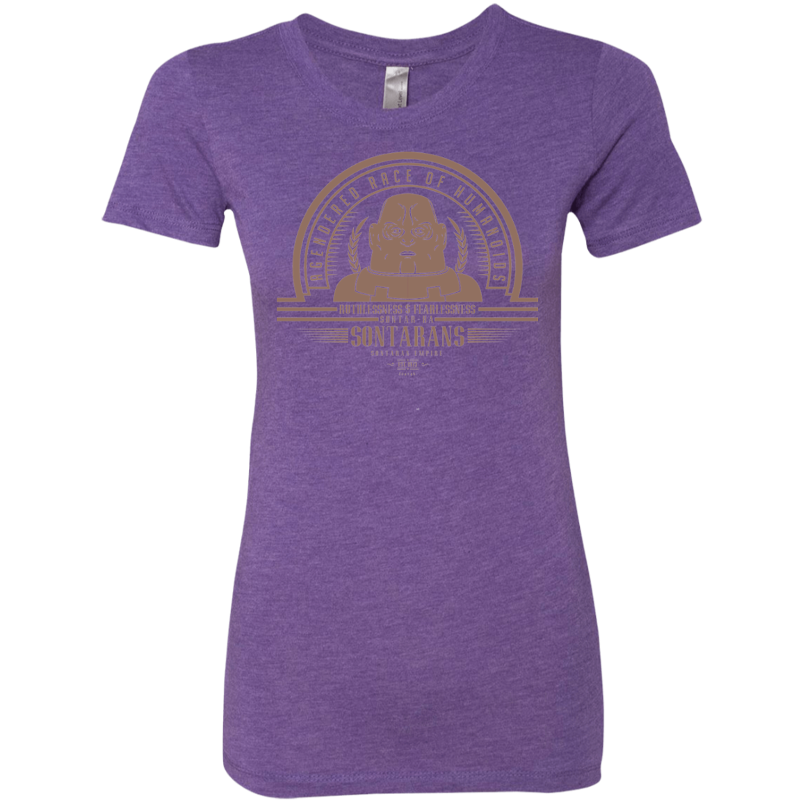 Who Villains Sontarans Women's Triblend T-Shirt