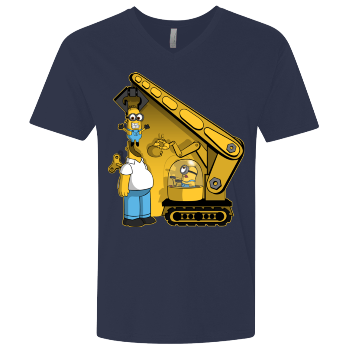 Doh Minion Men's Premium V-Neck