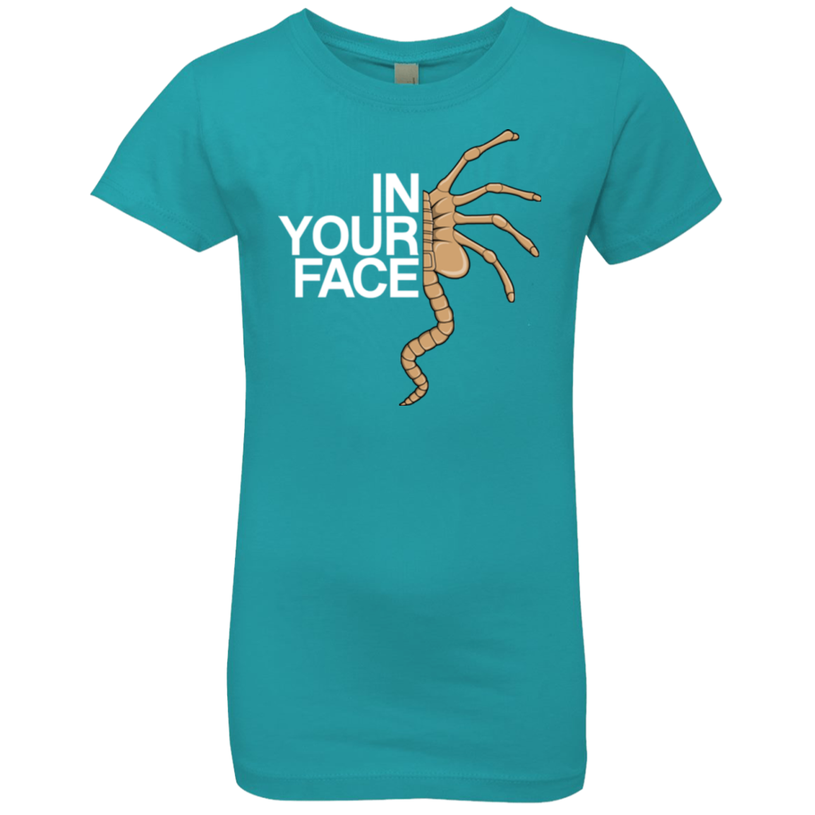 IN YOUR FACE Girls Premium T-Shirt