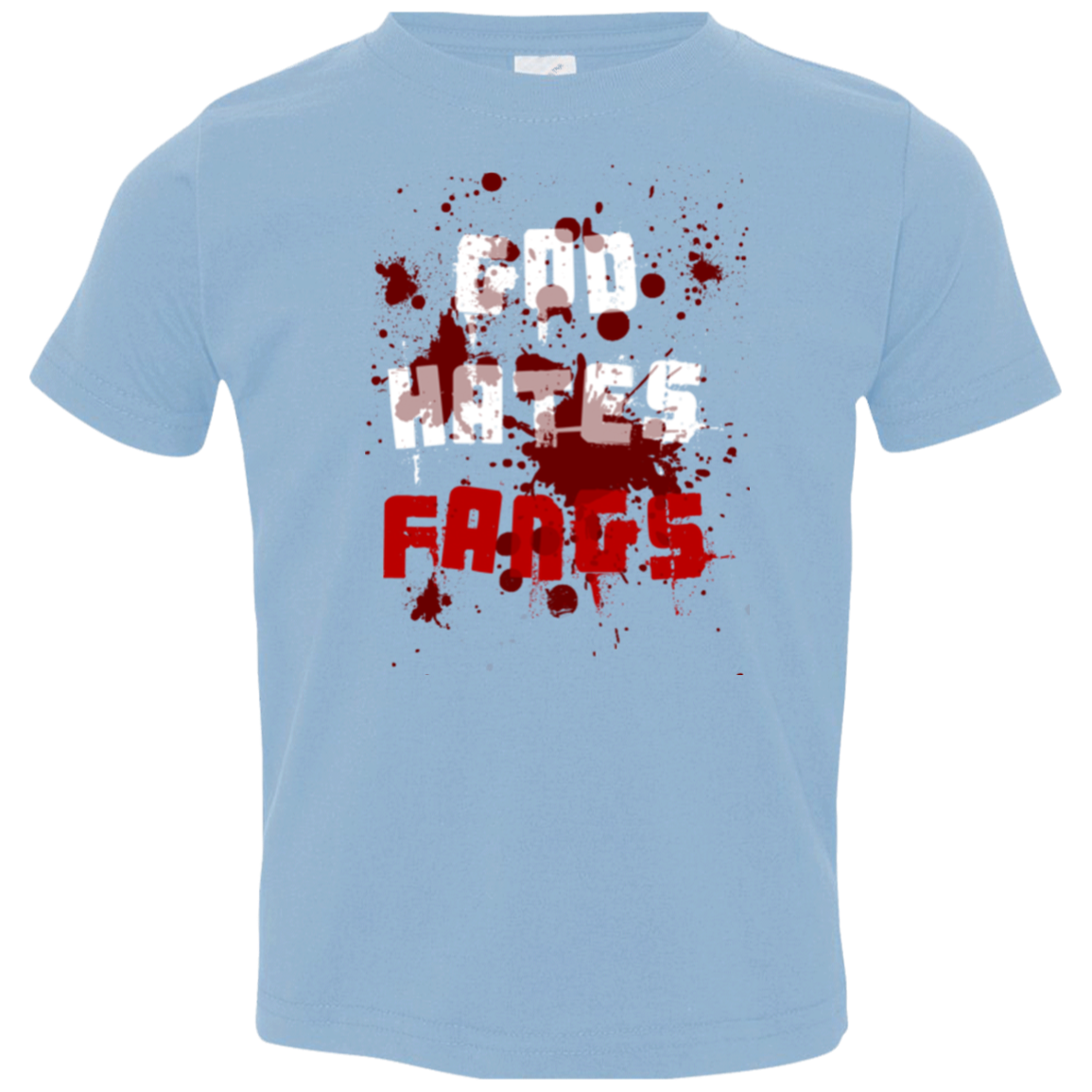 God hates fangs Toddler Premium T-Shirt