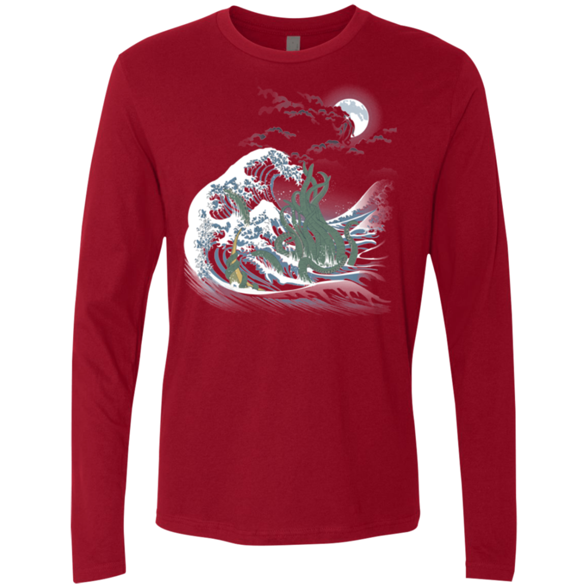 Wave Of R'lyeh Men's Premium Long Sleeve