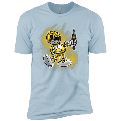 Yellow Ranger Artwork Boys Premium T-Shirt