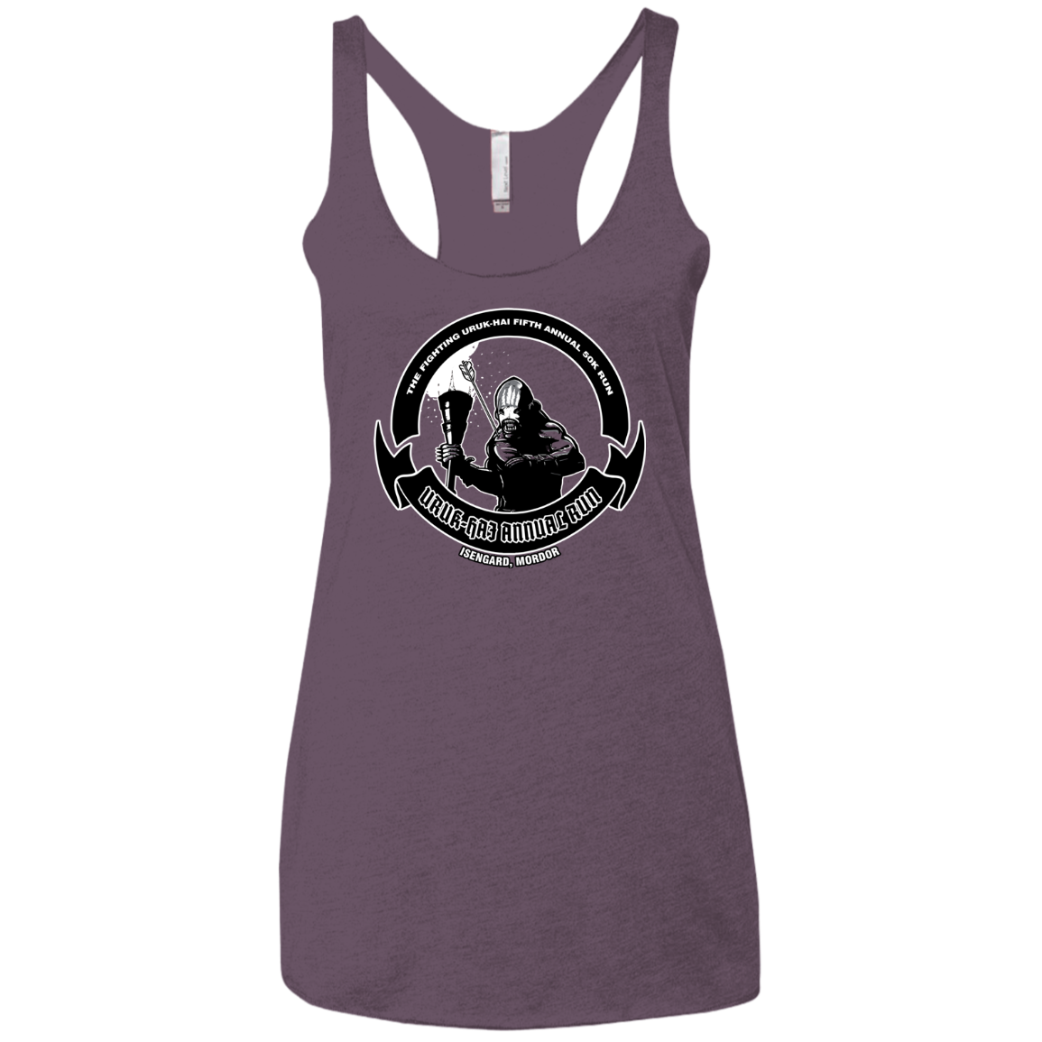 Uruk Hai Annual Run Women's Triblend Racerback Tank