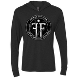 Fringe Logo Vintage Triblend Long Sleeve Hoodie Tee