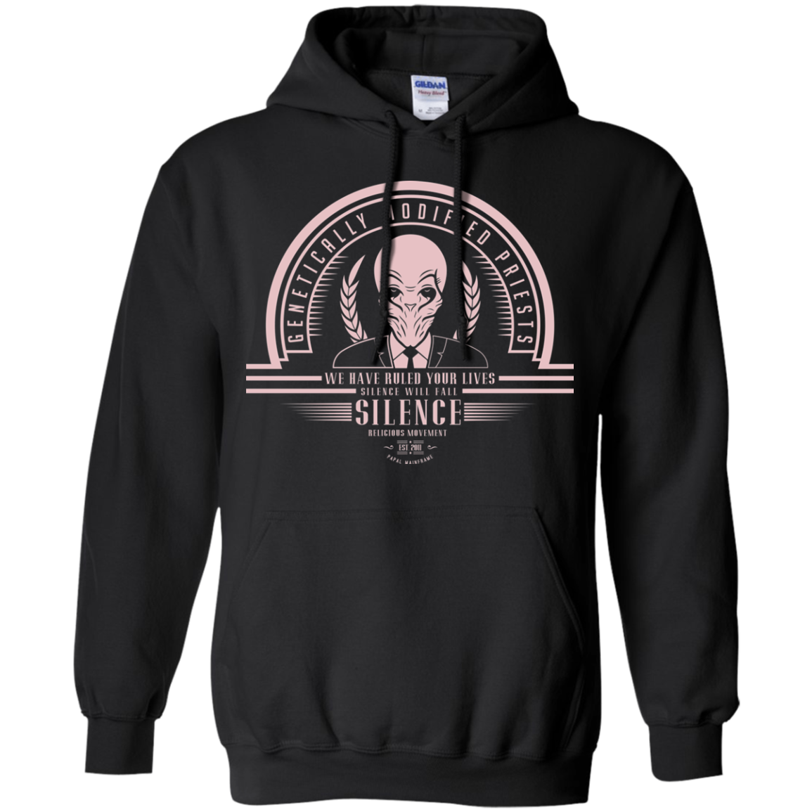 Who Villains Silence Pullover Hoodie