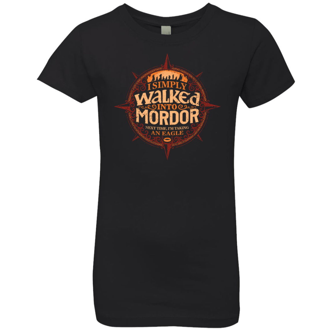 Walked Mordor Girls Premium T-Shirt