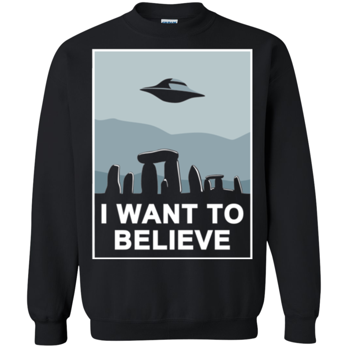 Believe in Stonehenge Crewneck Sweatshirt