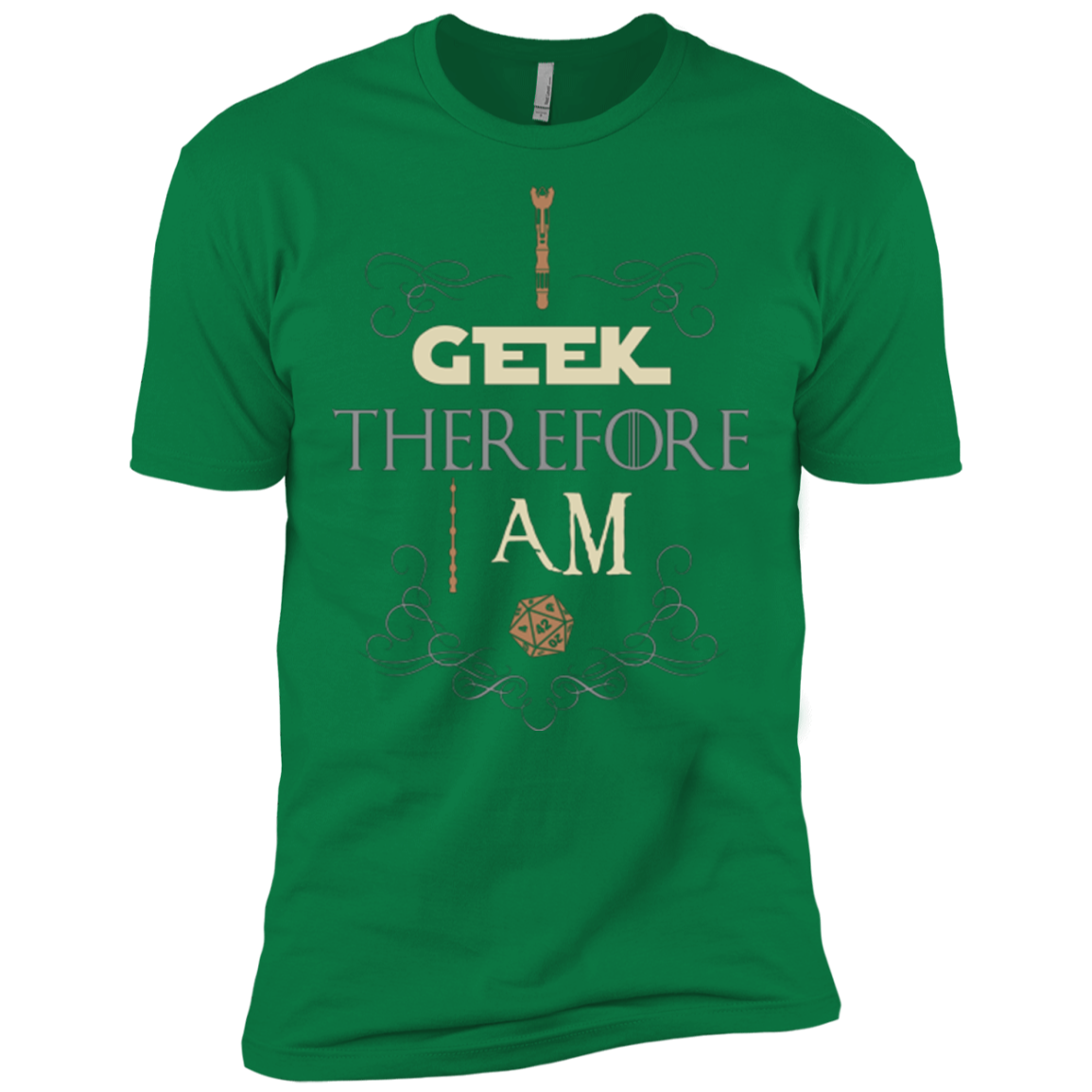 I GEEK (1) Men's Premium T-Shirt