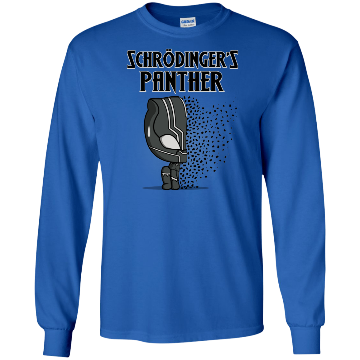 Schrodingers Panther Men's Long Sleeve T-Shirt