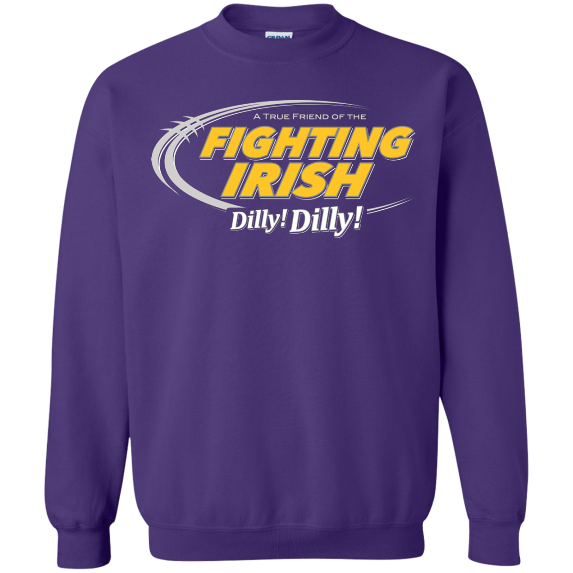 Notre Dame Dilly Dilly Crewneck Sweatshirt