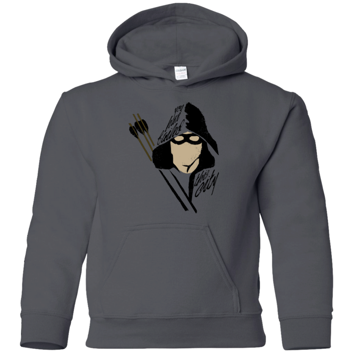 Green Archer Youth Hoodie