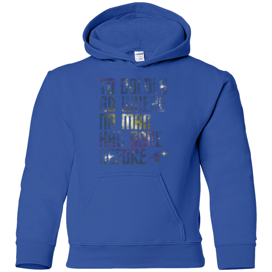 Where no Man has gone Before Youth Hoodie