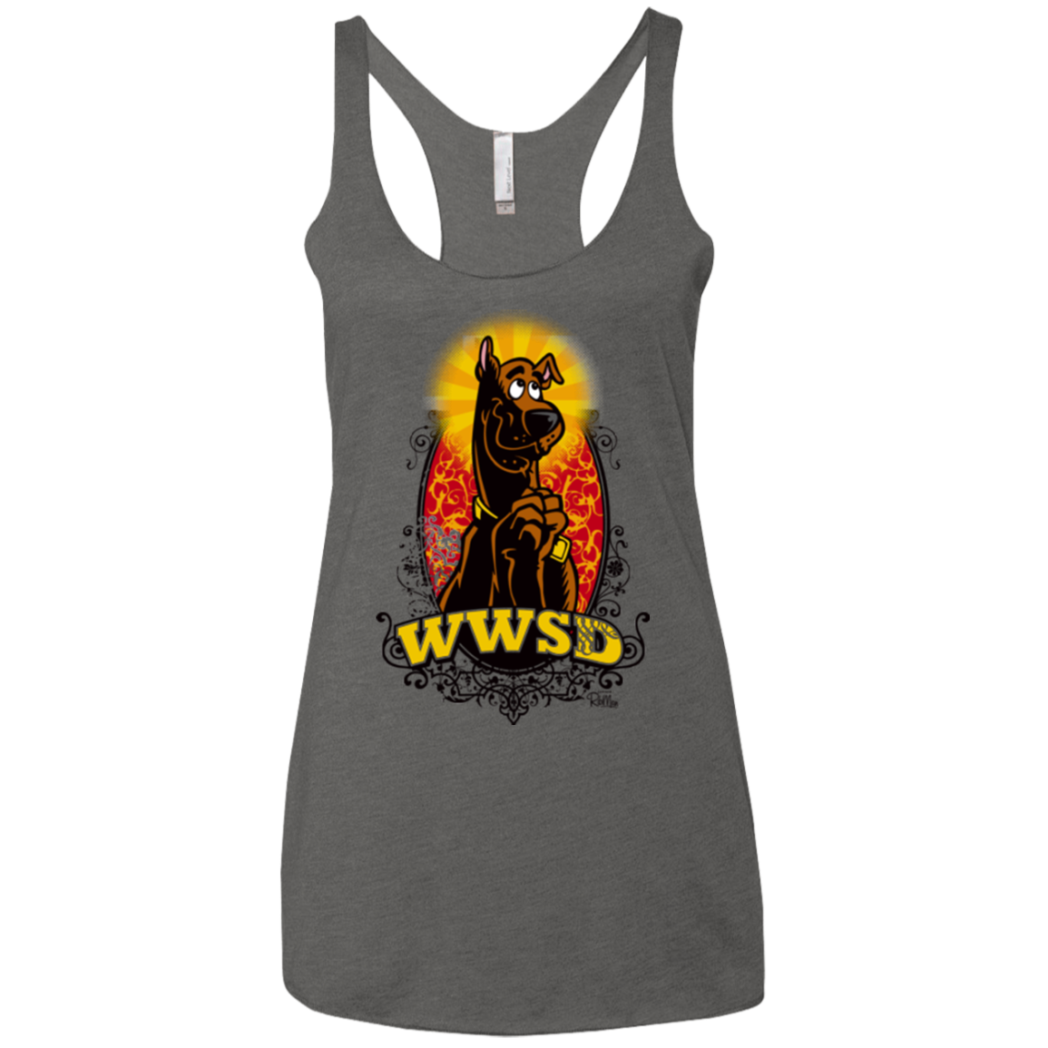 WWSD Women's Triblend Racerback Tank