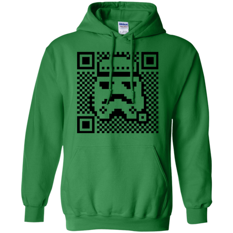 QR trooper Pullover Hoodie