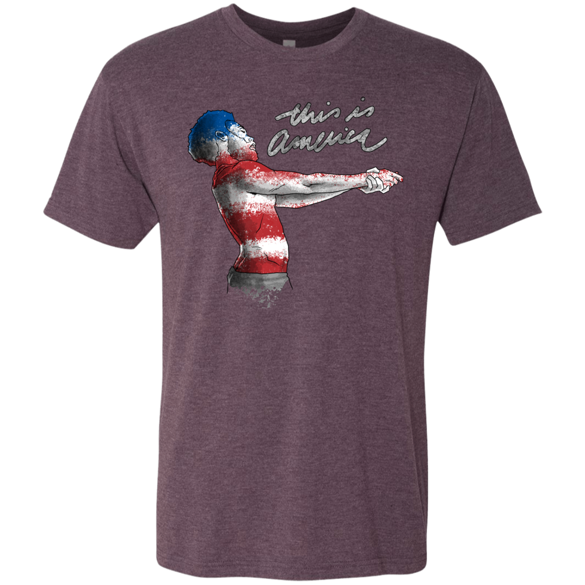 America Men's Triblend T-Shirt