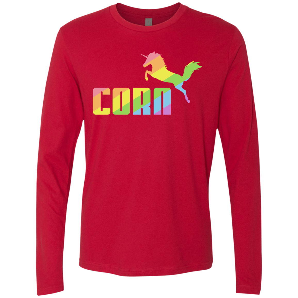 Corn Men's Premium Long Sleeve