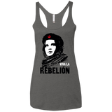 Viva la Rebelion Women's Triblend Racerback Tank