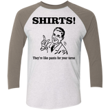 Shirts like pants Men's Triblend 3/4 Sleeve