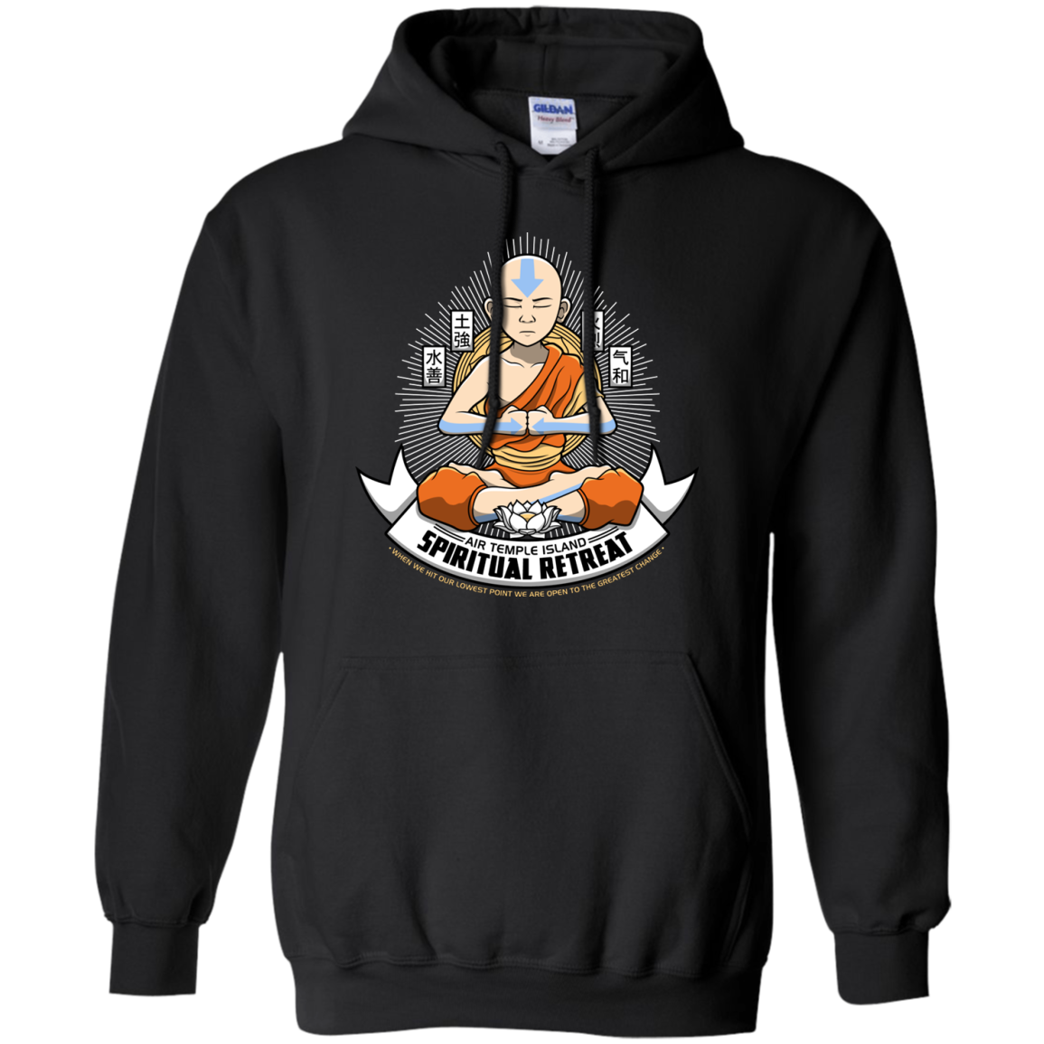 SPIRITUAL RETREATT Pullover Hoodie