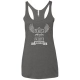 Whovian Hipster Women's Triblend Racerback Tank