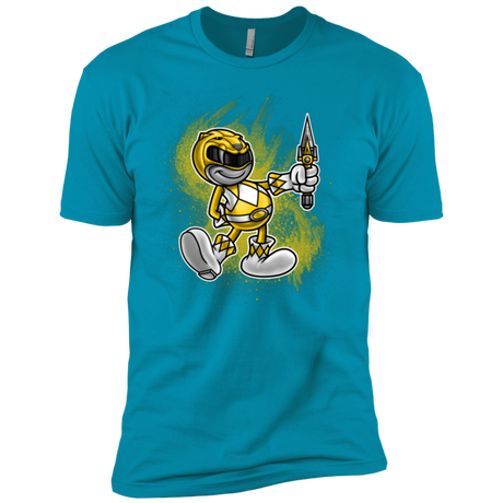 Yellow Ranger Artwork Boys Premium T-Shirt