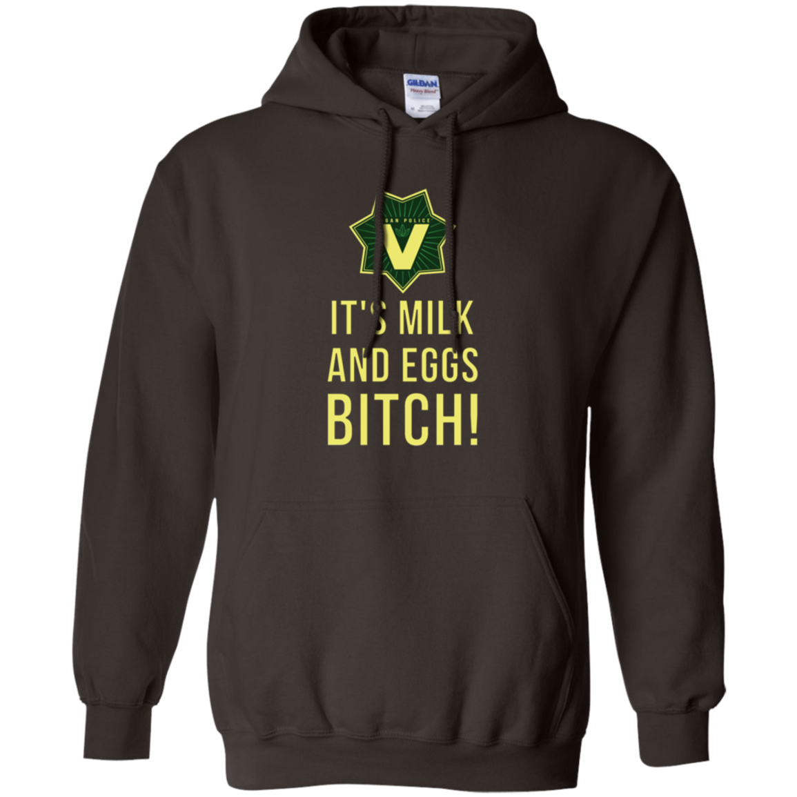 Milk and Eggs Pullover Hoodie