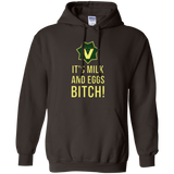 Milk and Eggs Pullover Hoodie