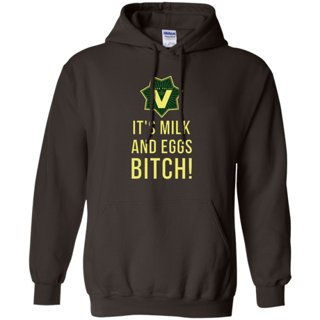 Milk and Eggs Pullover Hoodie