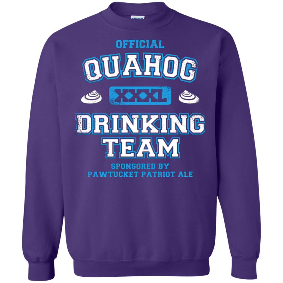 Quahog Drinking Team Crewneck Sweatshirt