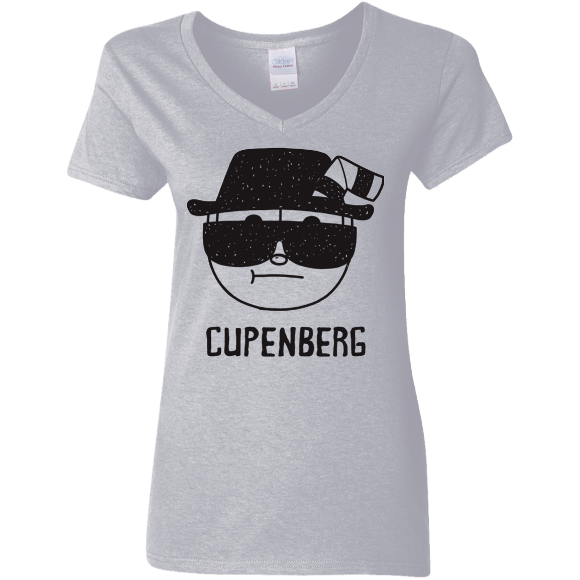 Cupenberg Women's V-Neck T-Shirt