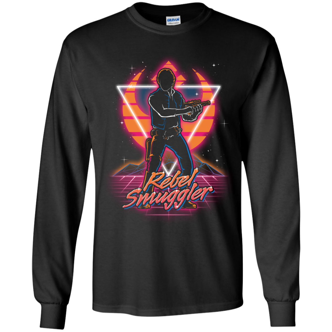Retro Rebel Smuggler Youth Long Sleeve T-Shirt