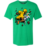 Big Bird and Worm Men's Triblend T-Shirt