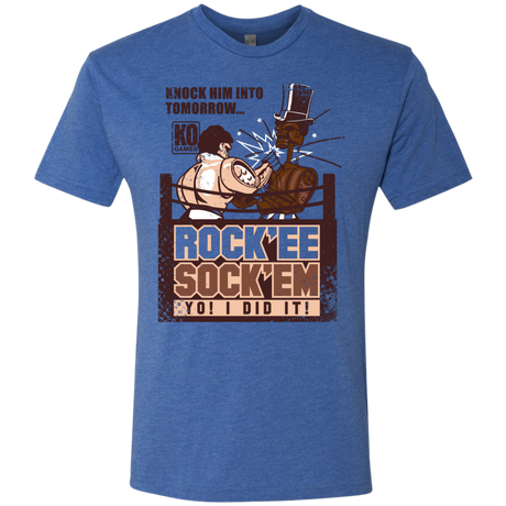 Rockee Sockem Men's Triblend T-Shirt